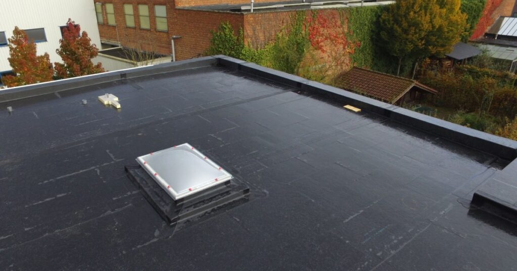 Toiture plate epdm